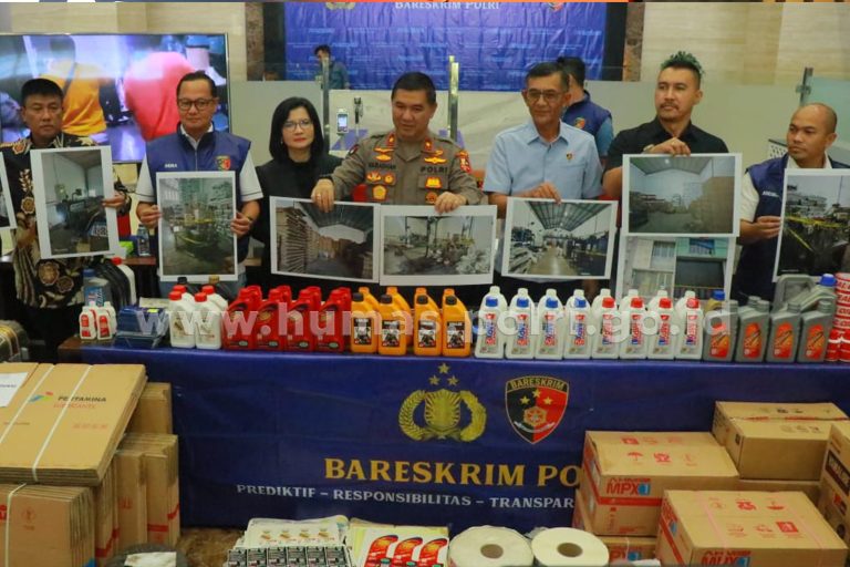 Bareskrim Ungkap Produsen Oli Palsu Beromset 20 M, Ternyata Sudah Didistribusikan ke Seluruh Indonesia