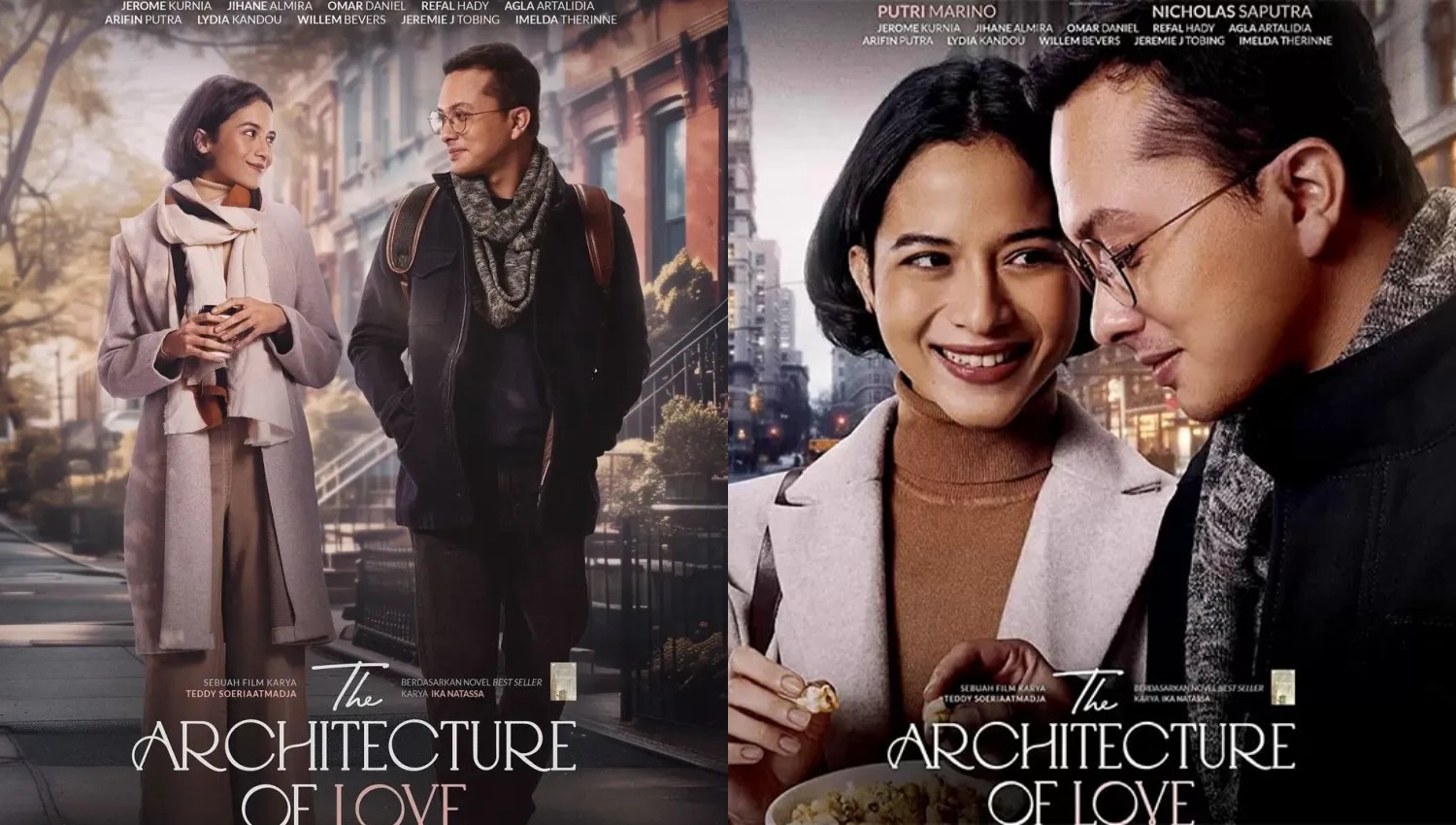 Sinopsis Film The Architecture of Love, Asmara Penulis Bersemi di New York