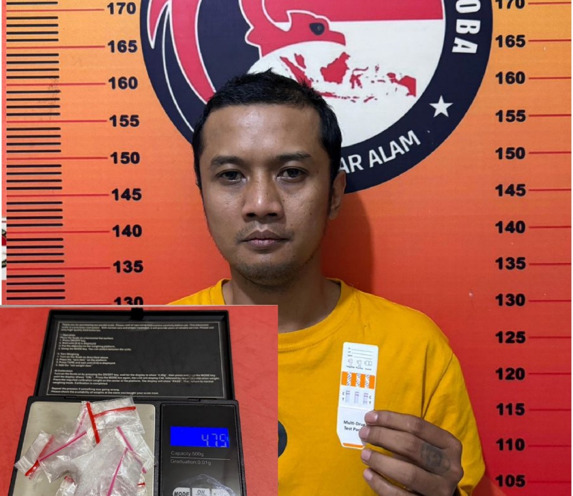 Terendus Satres Narkoba, Pengedar Ini Sembunyikan 9 Paket Sabu di Body Motor