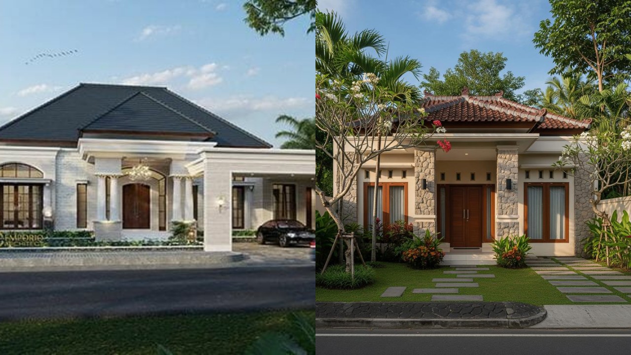 Inspirasi Desain Rumah 1 Lantai Ternyaman untuk Keluarga Bahagia!