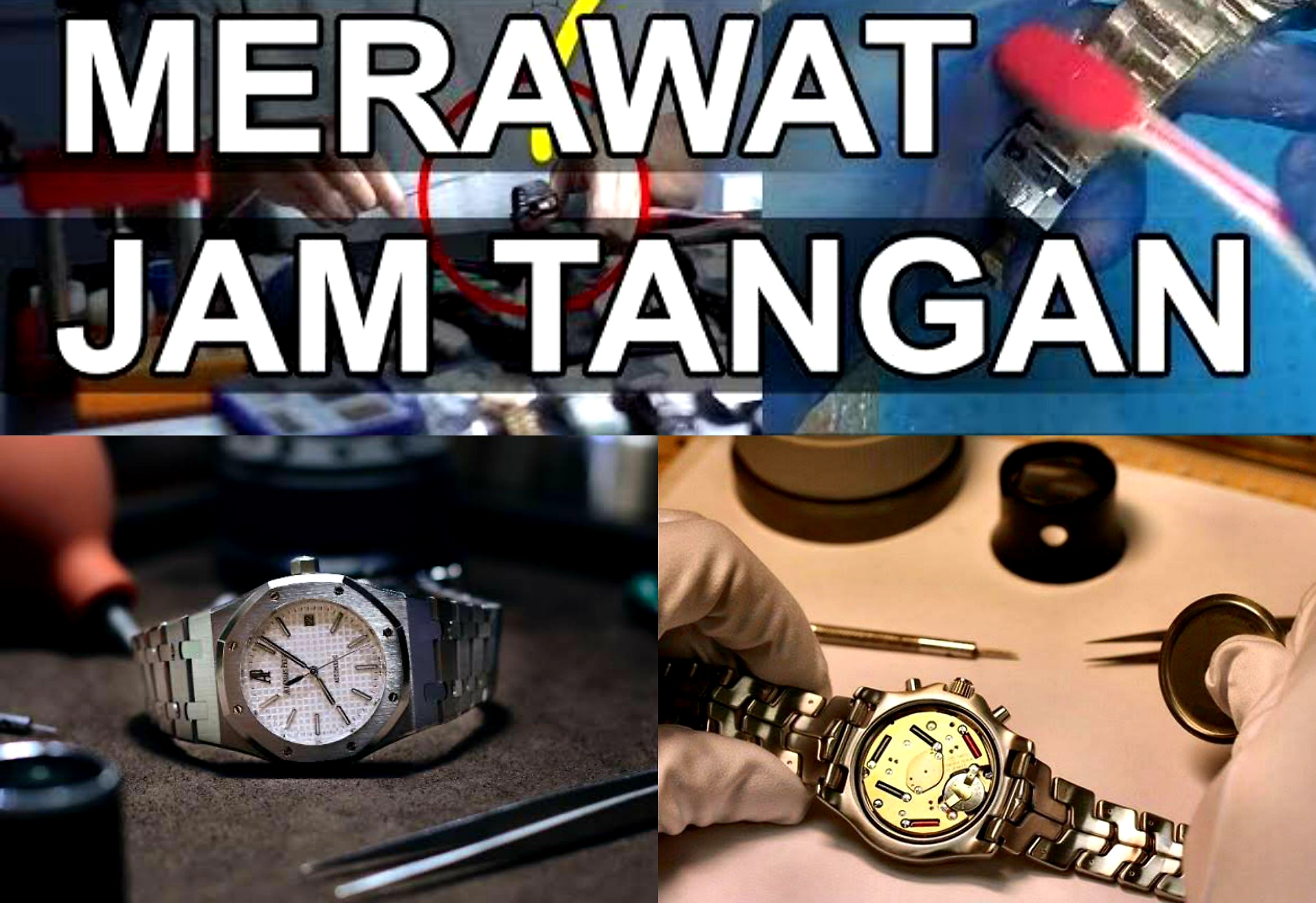 10 Tips Perawatan Jam Tangan Supaya Awet