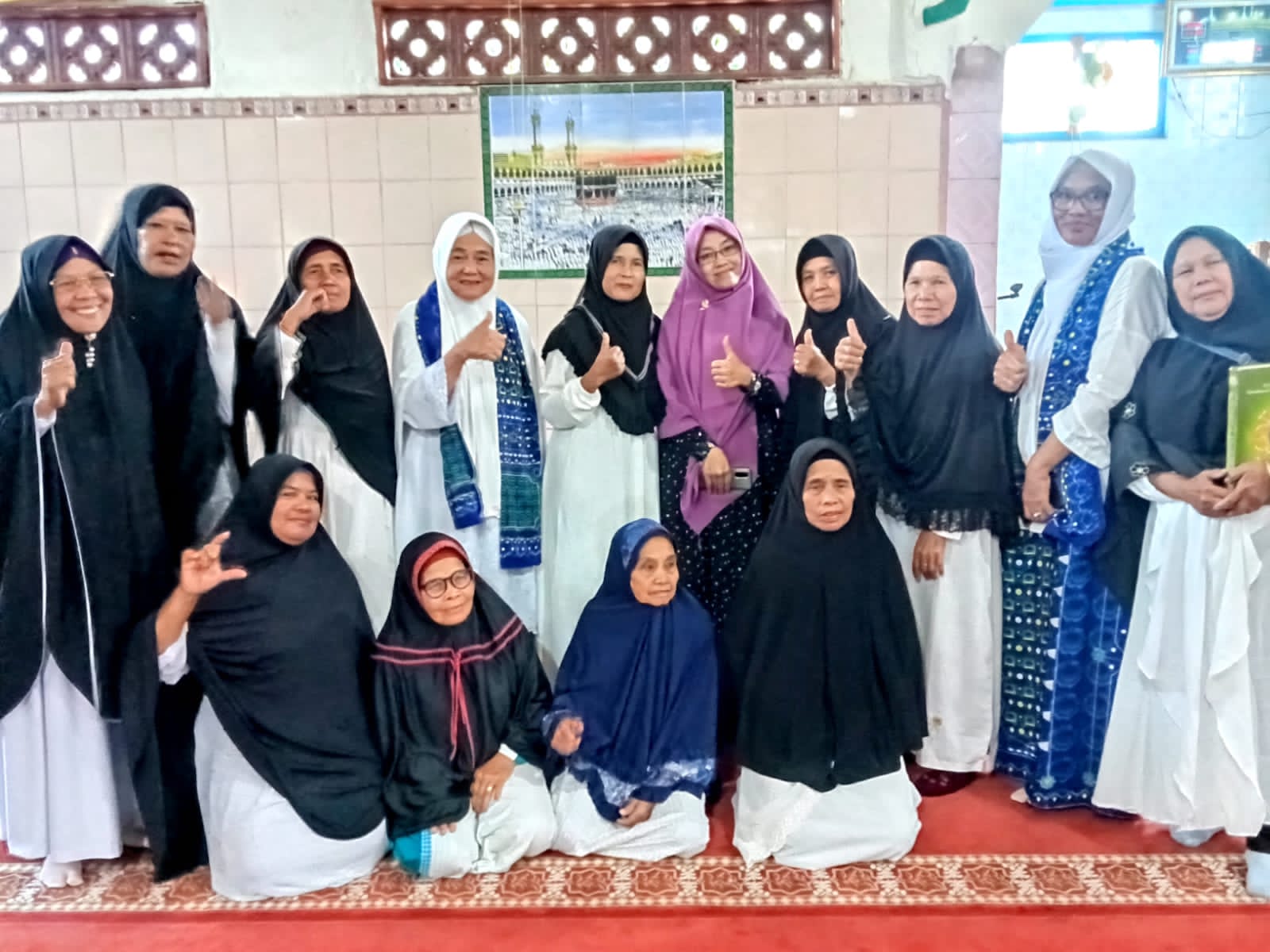 Salimah Pagar Alam Sambangi Majlis Ta'lim di BKMT Kecamatan Sukamerindu