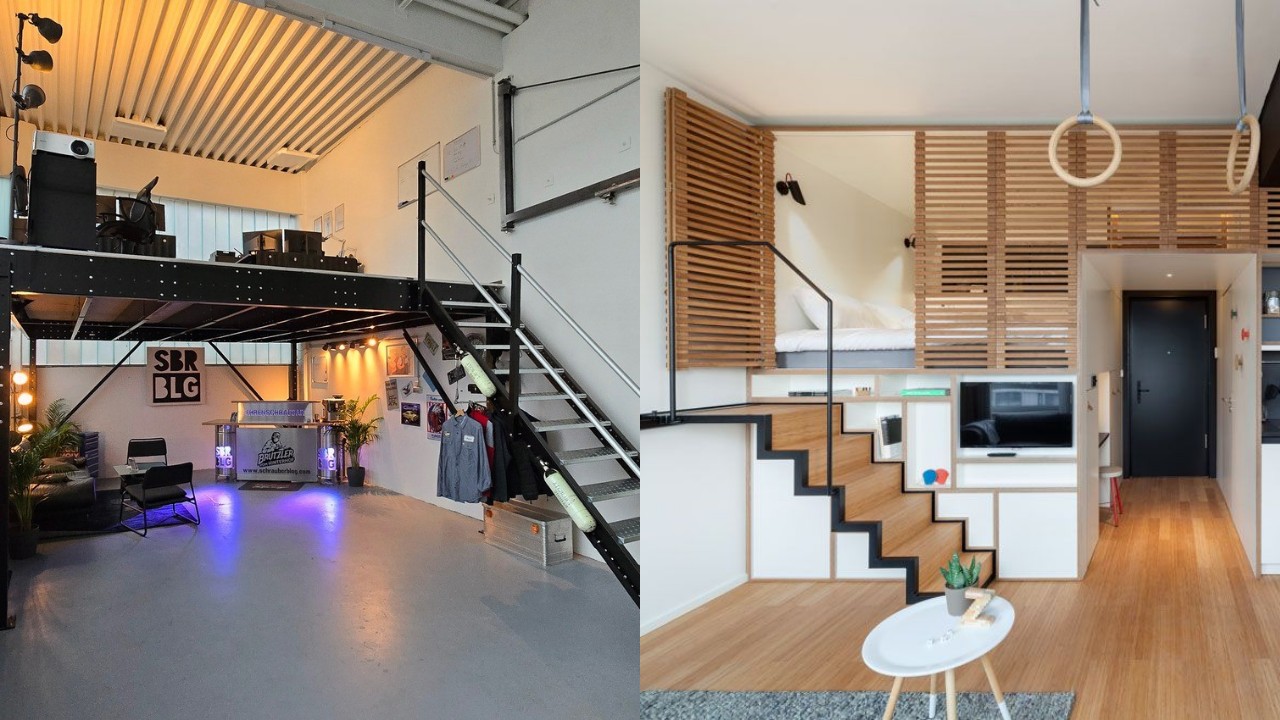 Desain Kamar Mezzanine Minimalis yang Estetik dan Fungsional untuk Rumah Mungil!