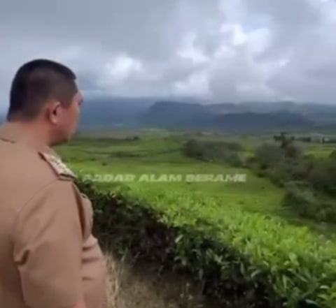 Tinjau Jalan Kampung IV – Dusun Janang, Wako : Pengembangan Pariwisata Gunung Dempo