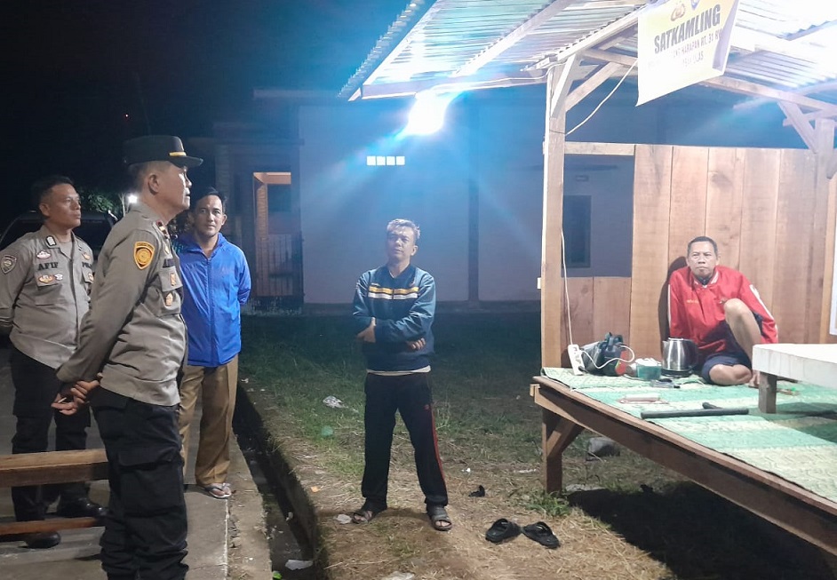 Ciptakan Rasa Aman Masyarakat, Kapolsek PAS Gencarkan Patroli Dialogis