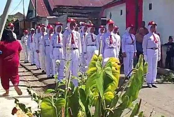 Sambut HUT RI ke 79, Matangkan Persiapan Gerak Jalan