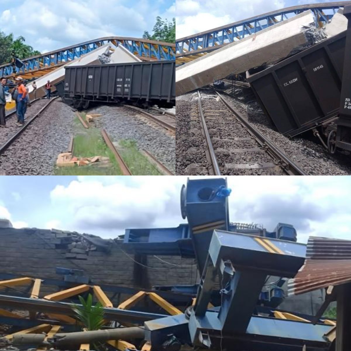 Ambruknya Crane Girder di Proyek Pembangunan Flyover Bantaian, Muara Enim, Sumatera Selatan, Ini Kronologisnya
