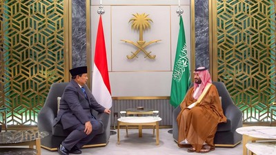 Prabowo 'Empat Mata' dengan Pangeran MBS, Curhat Soal Palestina