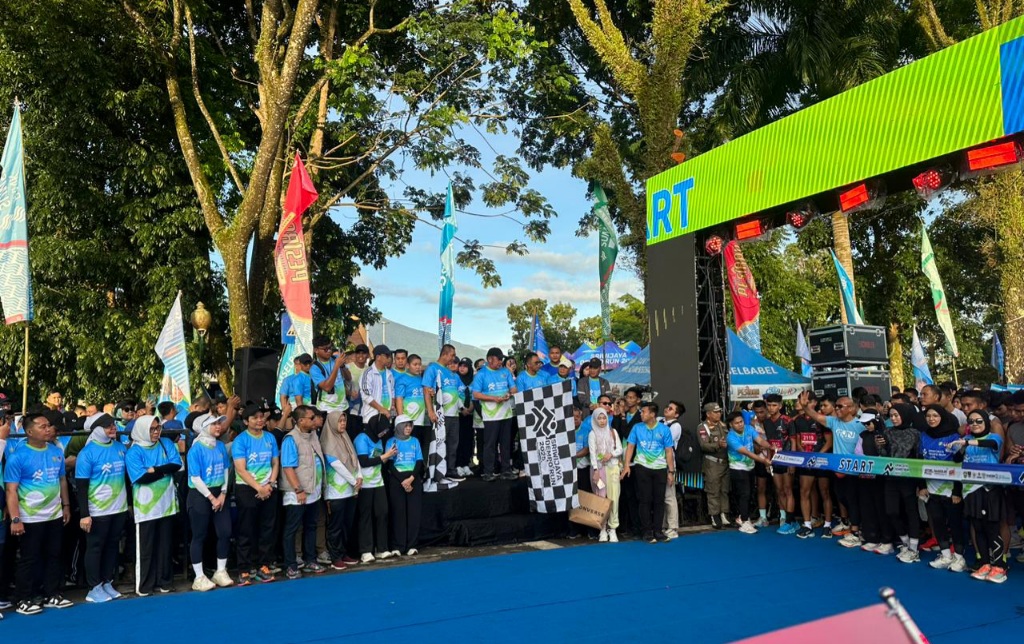 Ribuan Runner Ramaikan Sriwijaya Dempo Run 2025
