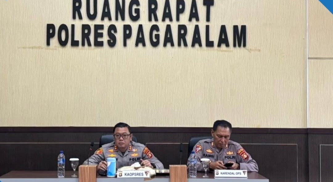 Latpraops Operasi Lilin Musi 2025 Digelar Daring, Kapolda Sumsel Tekankan Pengamanan Natal dan Tahun Baru