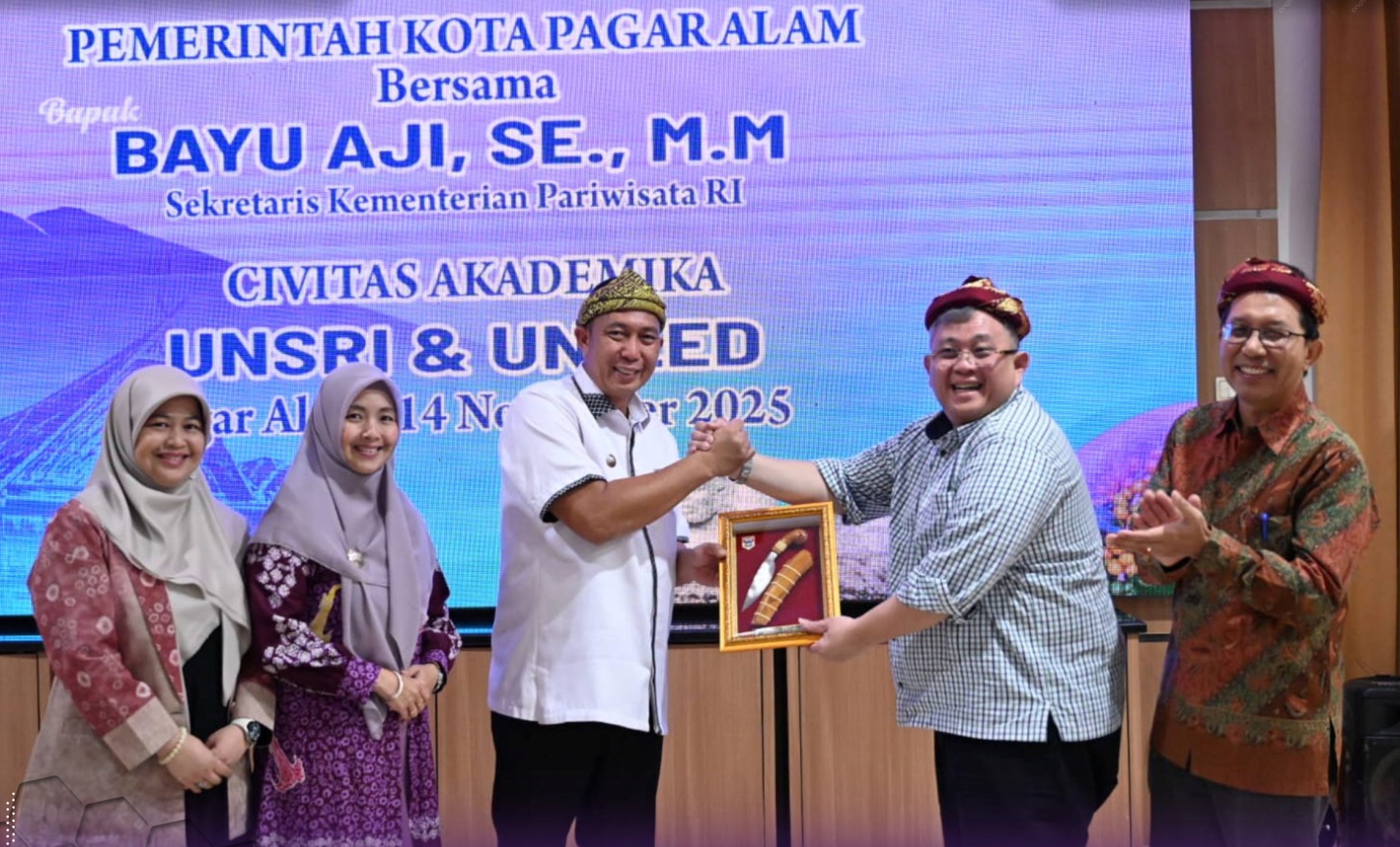 Pemkot Pagar Alam Gelar Malam Ramah Tamah dengan Sekretaris Kemenparekraf, Kolaborasi Pariwisata Semakin Kuat