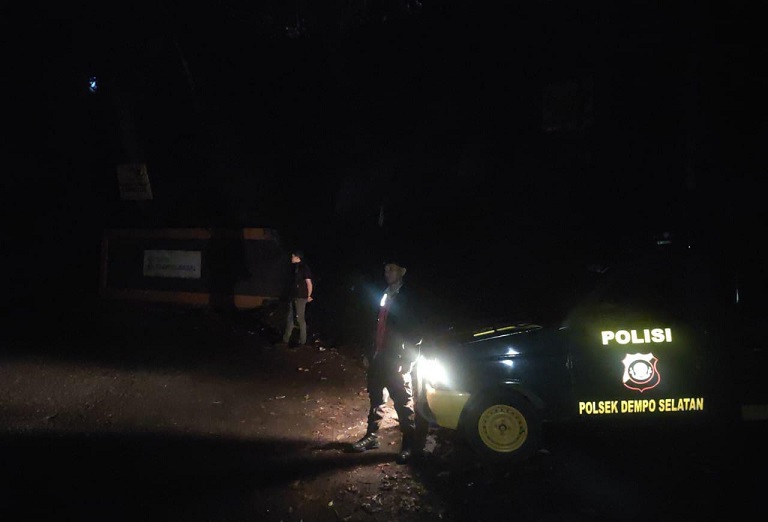 Cegah Kriminalitas Polsek Dempo Selatan Gencarkan Patroli Malam