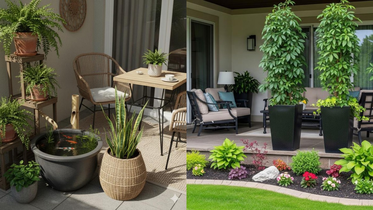 Ide Teras Rumah Tanpa Pagar Agar Tetap Nyaman Meski di Pinggir Jalan!