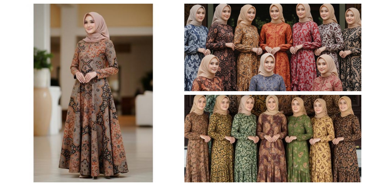 9 Model Gamis Batik untuk Organisasi Wanita: Elegan, Profesional, dan Tetap Anggun