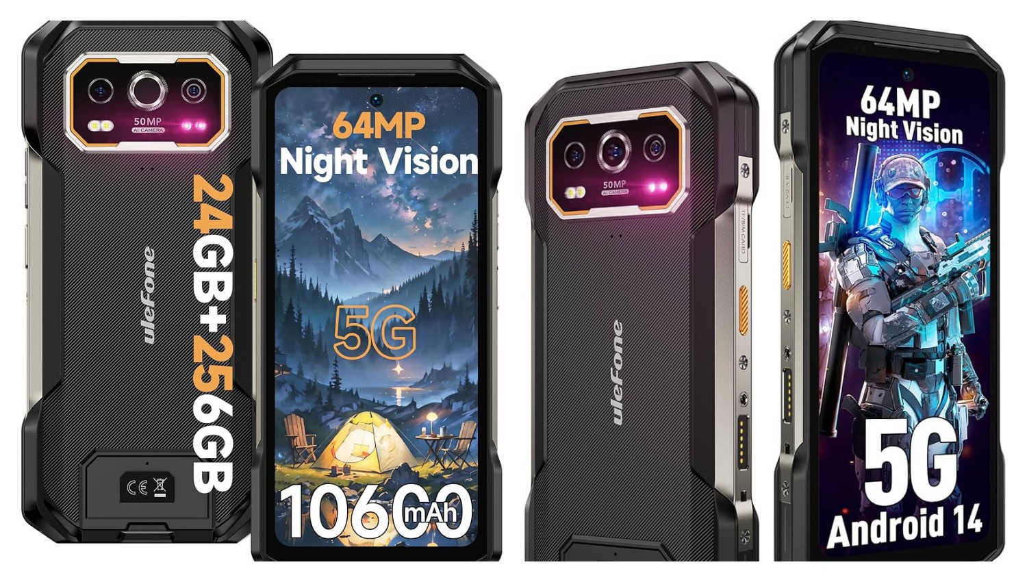 HP Ulefone Armor 27, Spesifikasi Gahar dan Baterai Bikin Lama Pemakaian