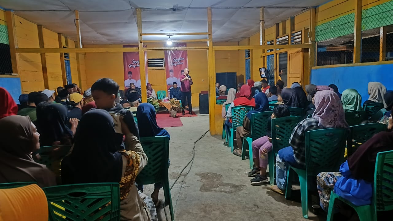 Jalin Silaturahmi Bersama Alpian, Ribuan Warga Bangun Rejo Padati Balai Desa!