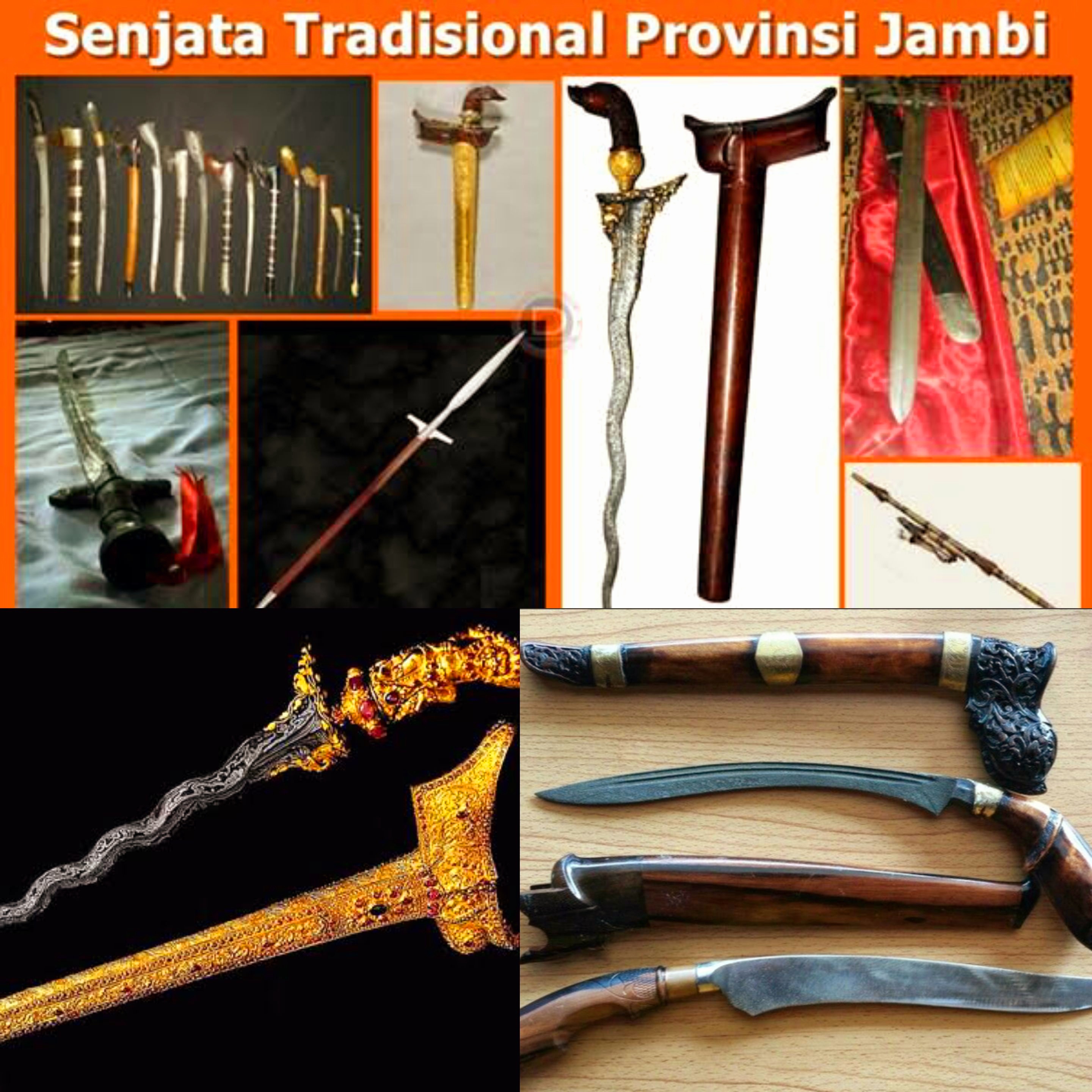 Pusaka Mematikan! Inilah 5 Senjata Tradisional Khas Jambi. Ada yang Beracun dan Warisan Sang Leluhur