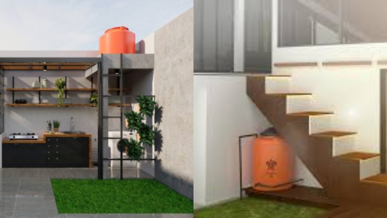 Anti Ganggu Pemandangan! Ini Desain Tempat Toren Air Minimalis Terbaik
