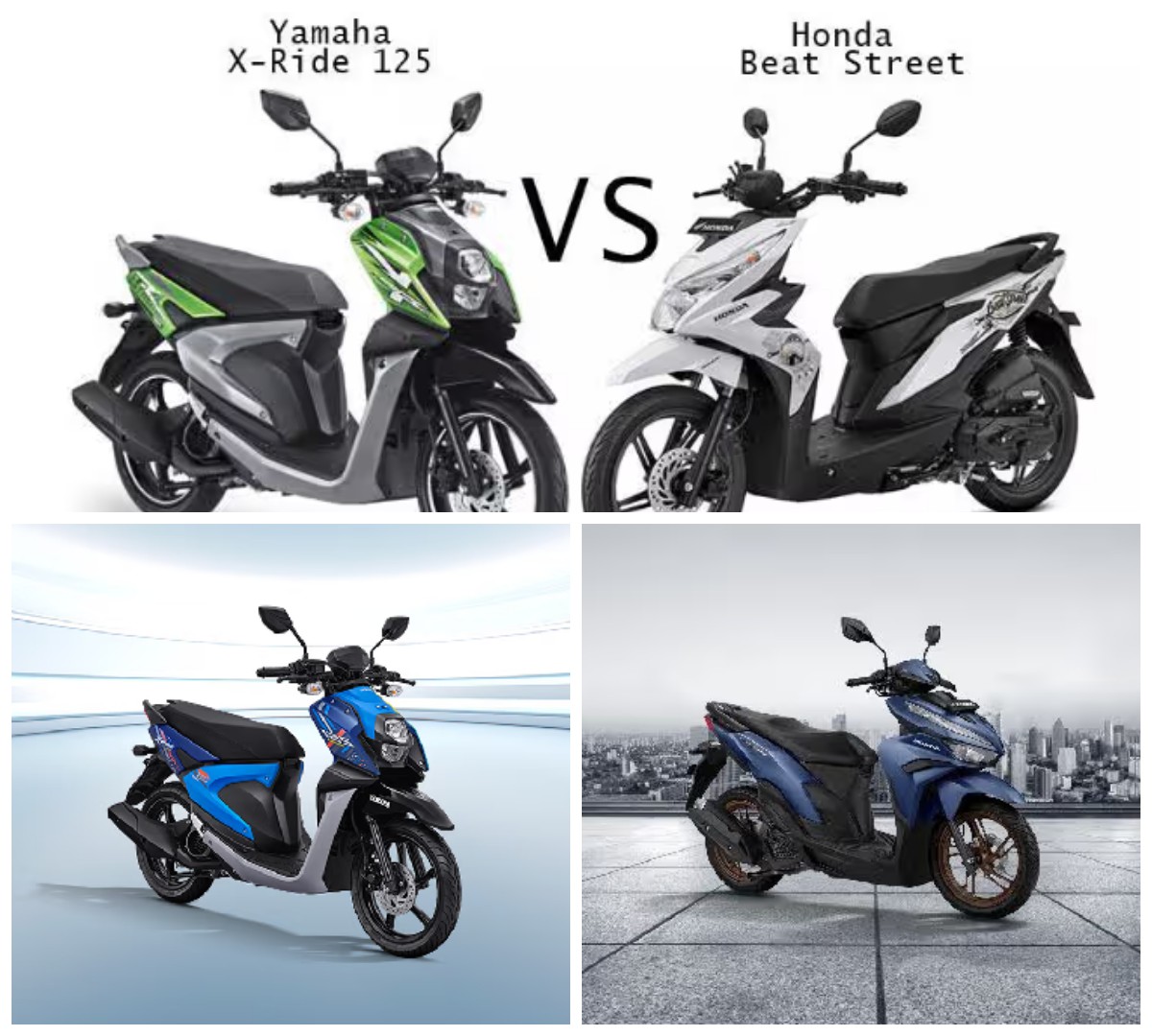 Vario 125 Street vs Yamaha X-Ride 125: Perbandingan Lengkap, Pilih Mana dengan Selisih Rp 5 Juta?