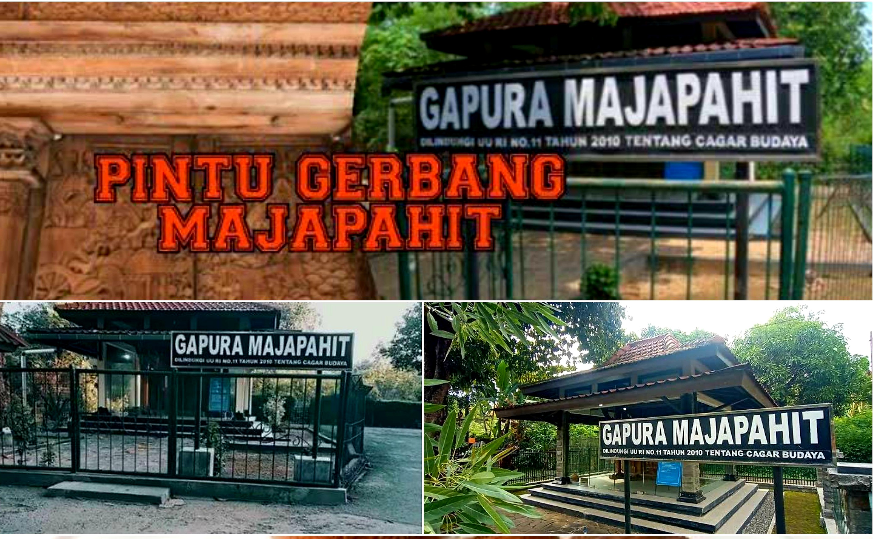 Pintu Gerbang Majapahit. Peninggalan Sejarah dengan Kisah Mengharukan Didalamnya. Ini Ceritanya!