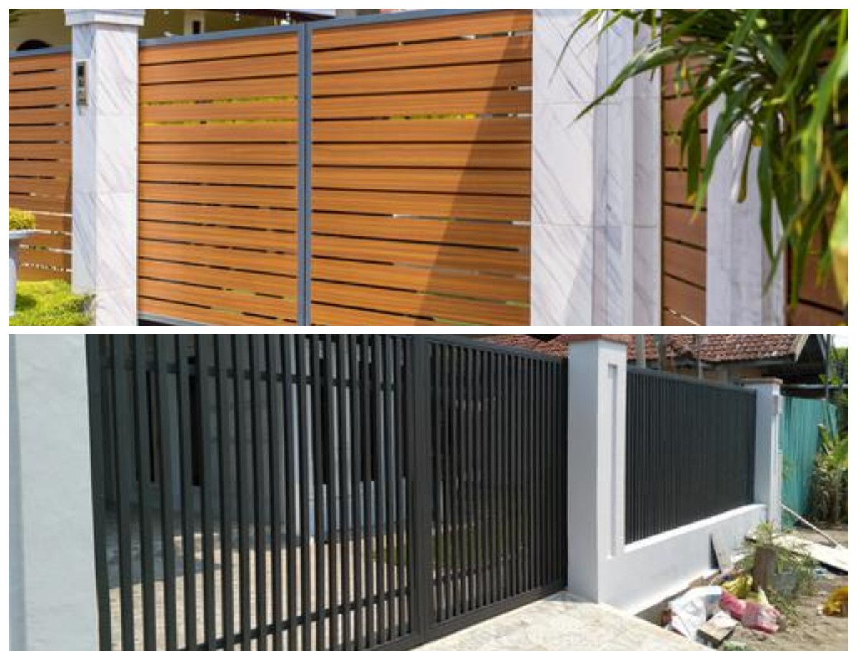 8 Model Pagar Motif Garis Rapat Ini Bikin Rumah Anda Auto Mewah & Eksklusif