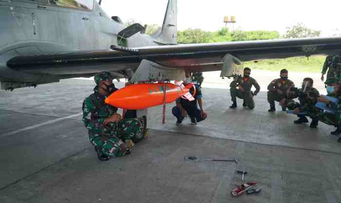 Tingkatkan Kemampuan Operasi Malam Hari, Pesawat Tempur TNI AU Gunakan Bom Latih Malam