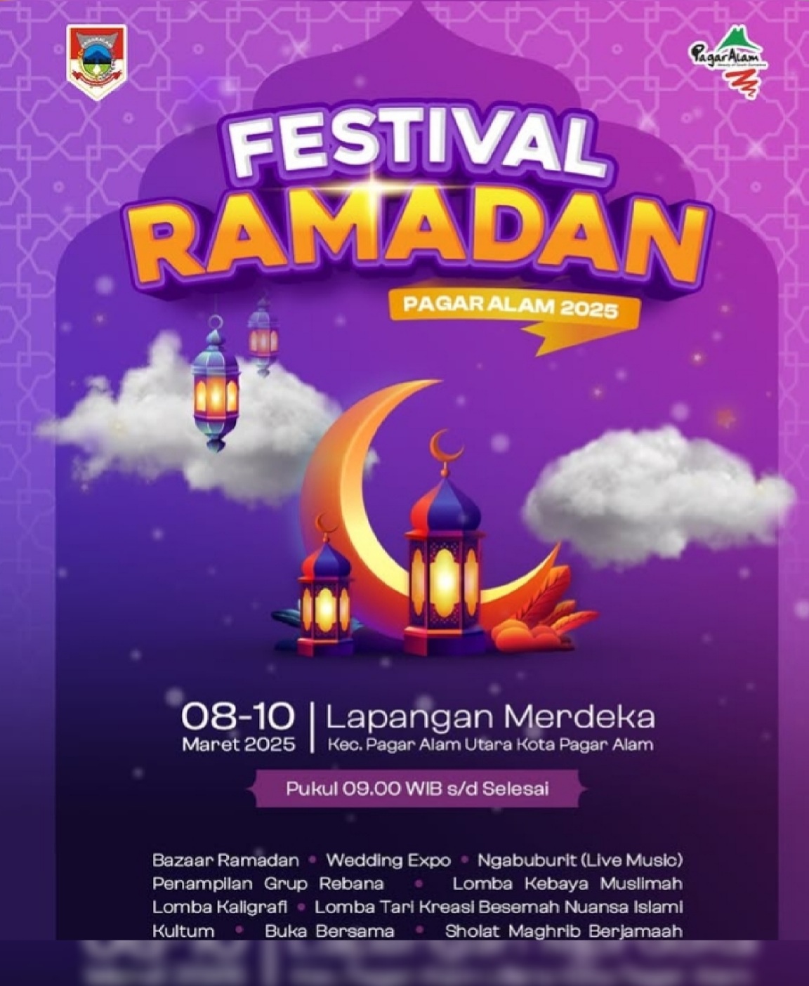 Dispar Gelar Festival Ramadhan 2025, Ada Kuliner dan Hiburan Islami, Catat Jadwalnya Disini