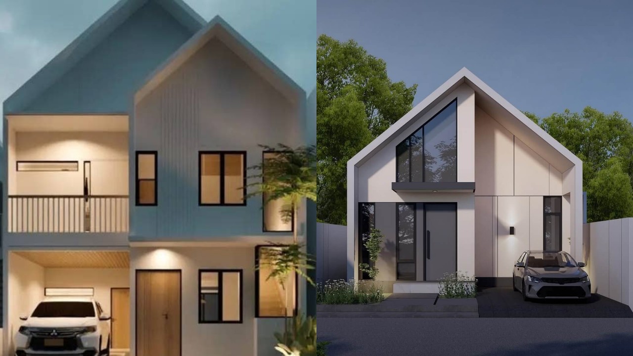 Inspirasi Rumah Scandinavian Satu dan Dua Lantai dengan Tampilan Estetik!