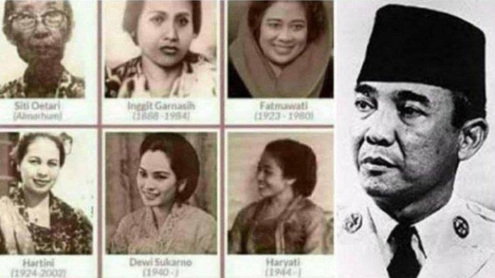 Mengungkap Tabir 5 Istri Soekarno, Tokoh Paling Berpengaruh di Negara Indonesia