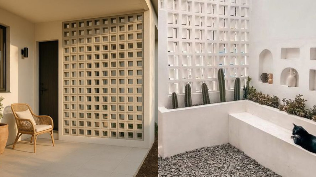 Teras Dinding Roster Minimalis 2026: Solusi Cantik untuk Sirkulasi dan Privasi!