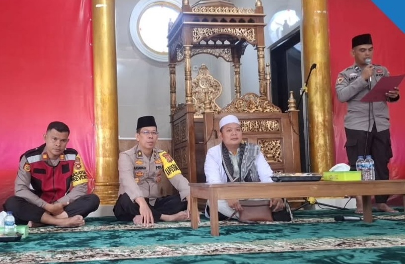Gelar Binrohtal, Ustad Jesi Ajak Perkuat Imtaq Jajaran