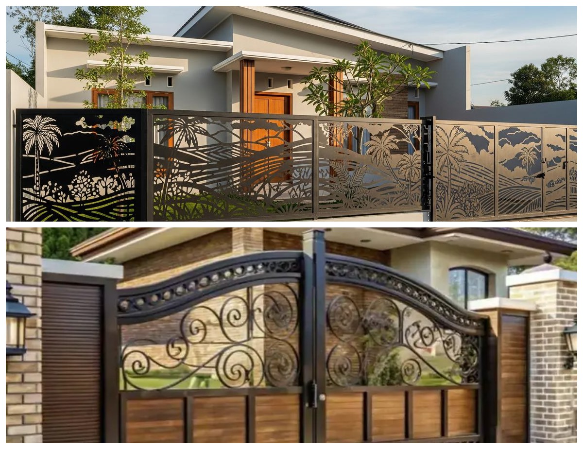 7 Keunggulan Pagar Rumah Roster Kombinasi Besi Hollow, Desain Modern yang Bikin Fasad Makin Estetik!
