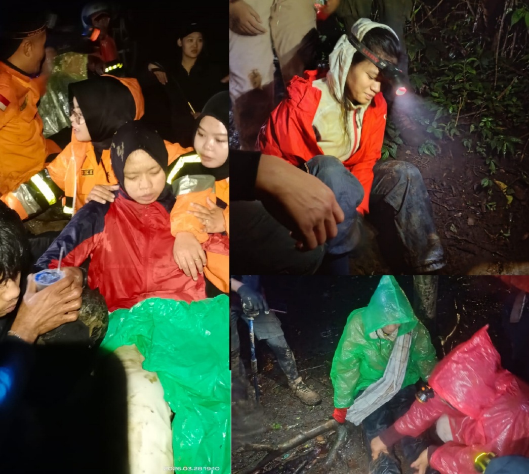 12 Jam Lemas Akibat Cedera dan Hipotermia, 3 Pendaki Gunung Dempo Ini  Berhasil Dievakuasi