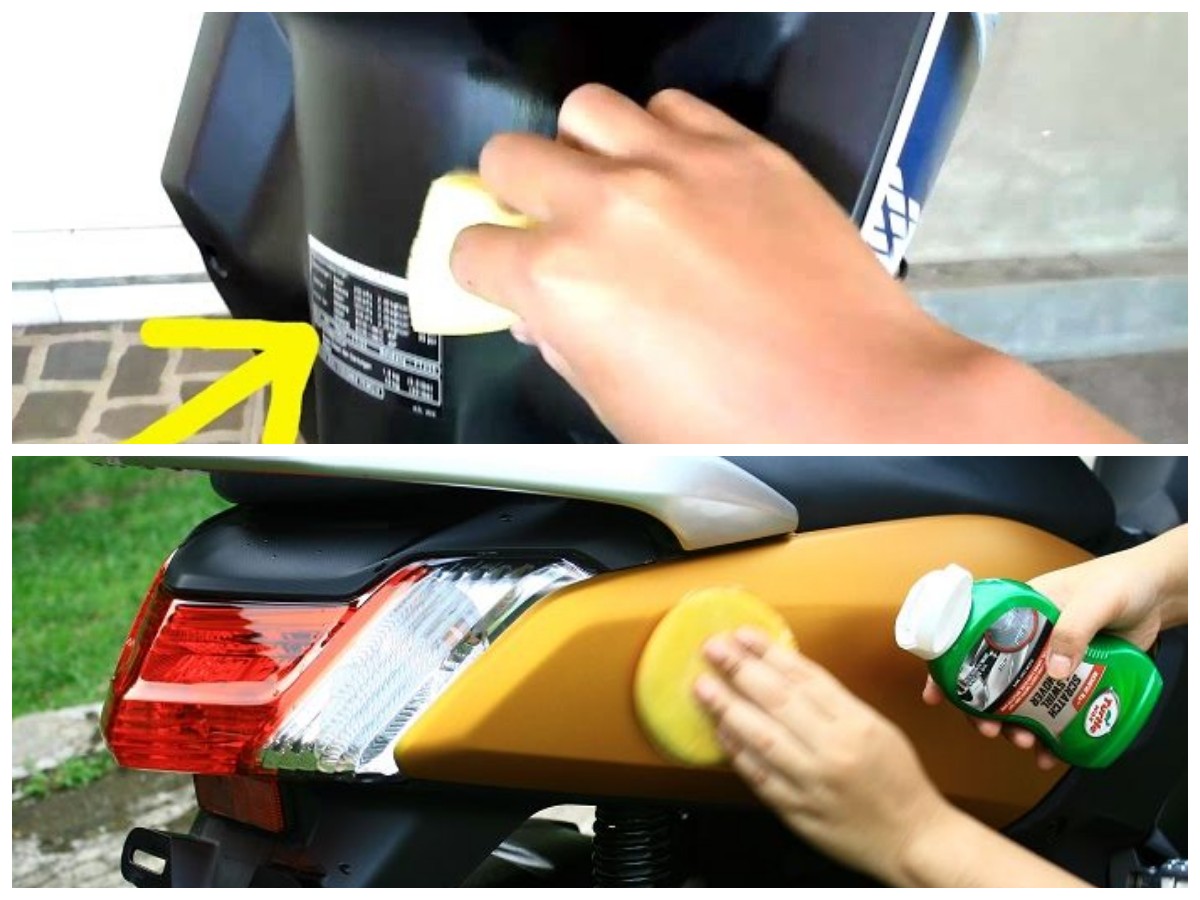 Gak Ribet! Ini 4 Cara Ampuh Hilangkan Bercak Putih di Bodi Motor