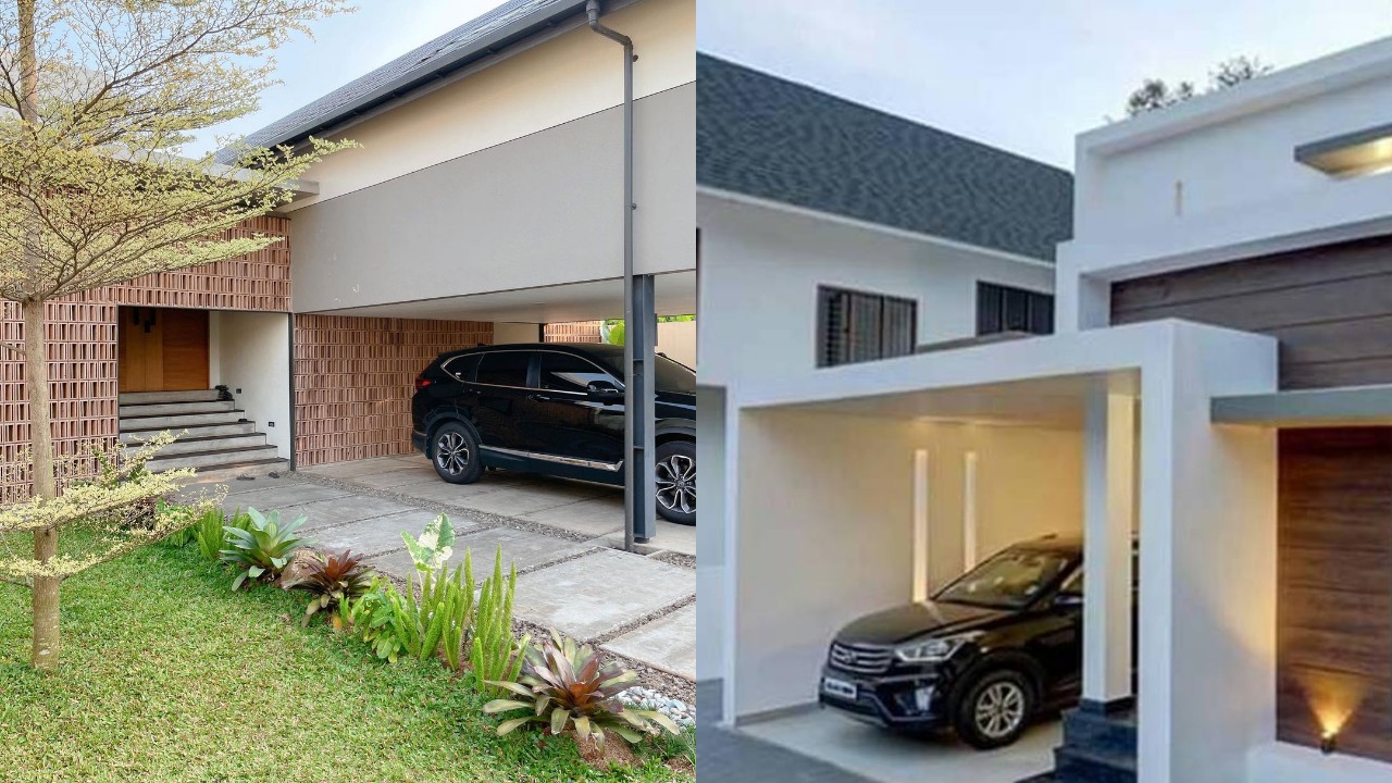 ⁠Model Garasi Mobil di Samping Rumah yang Cocok untuk Rumah Minimalis!