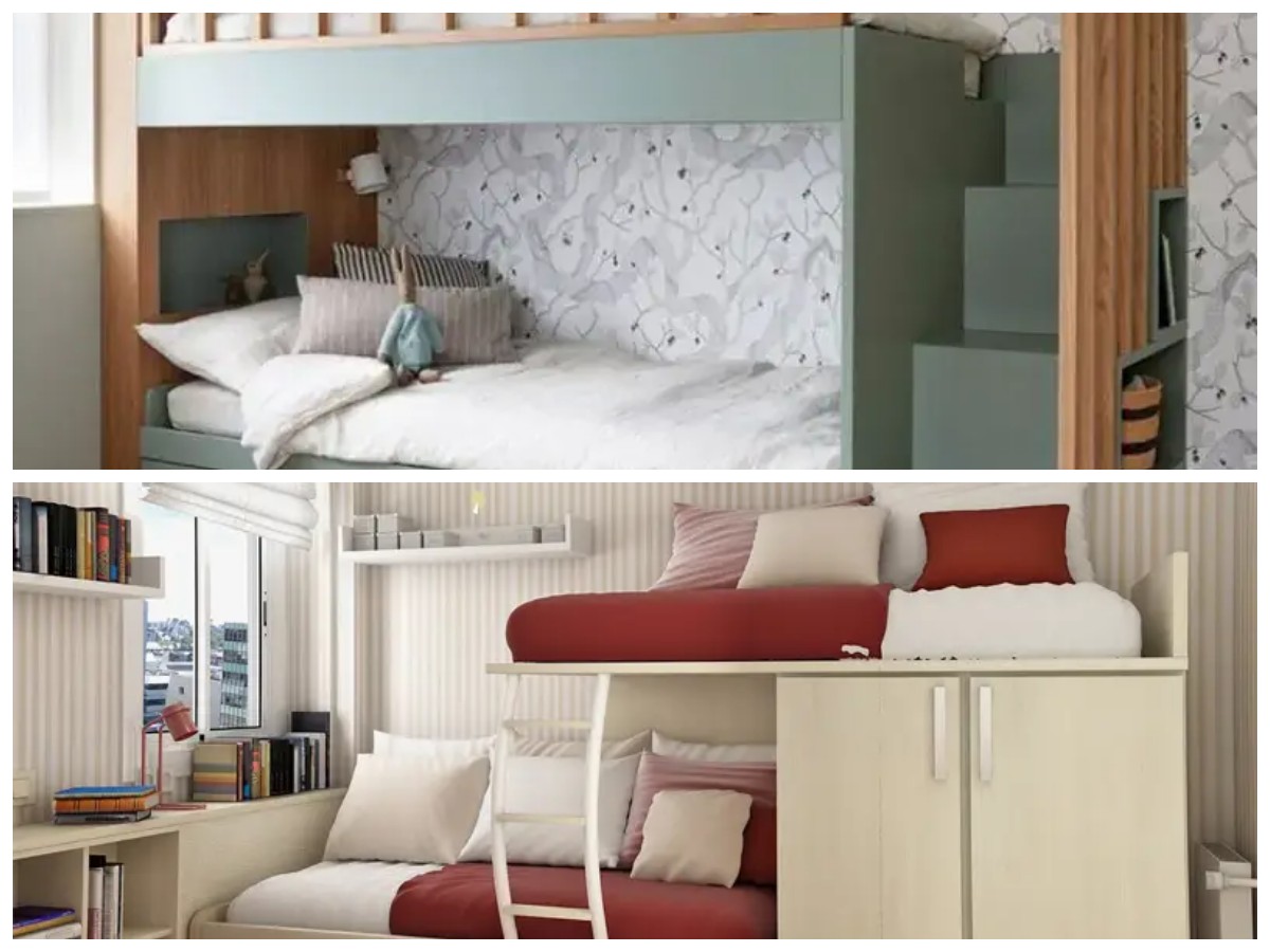 Solusi Hemat Ruang! Kamar Tidur Lebih Tertata dengan Kasur Tingkat Bergaya Minimalis