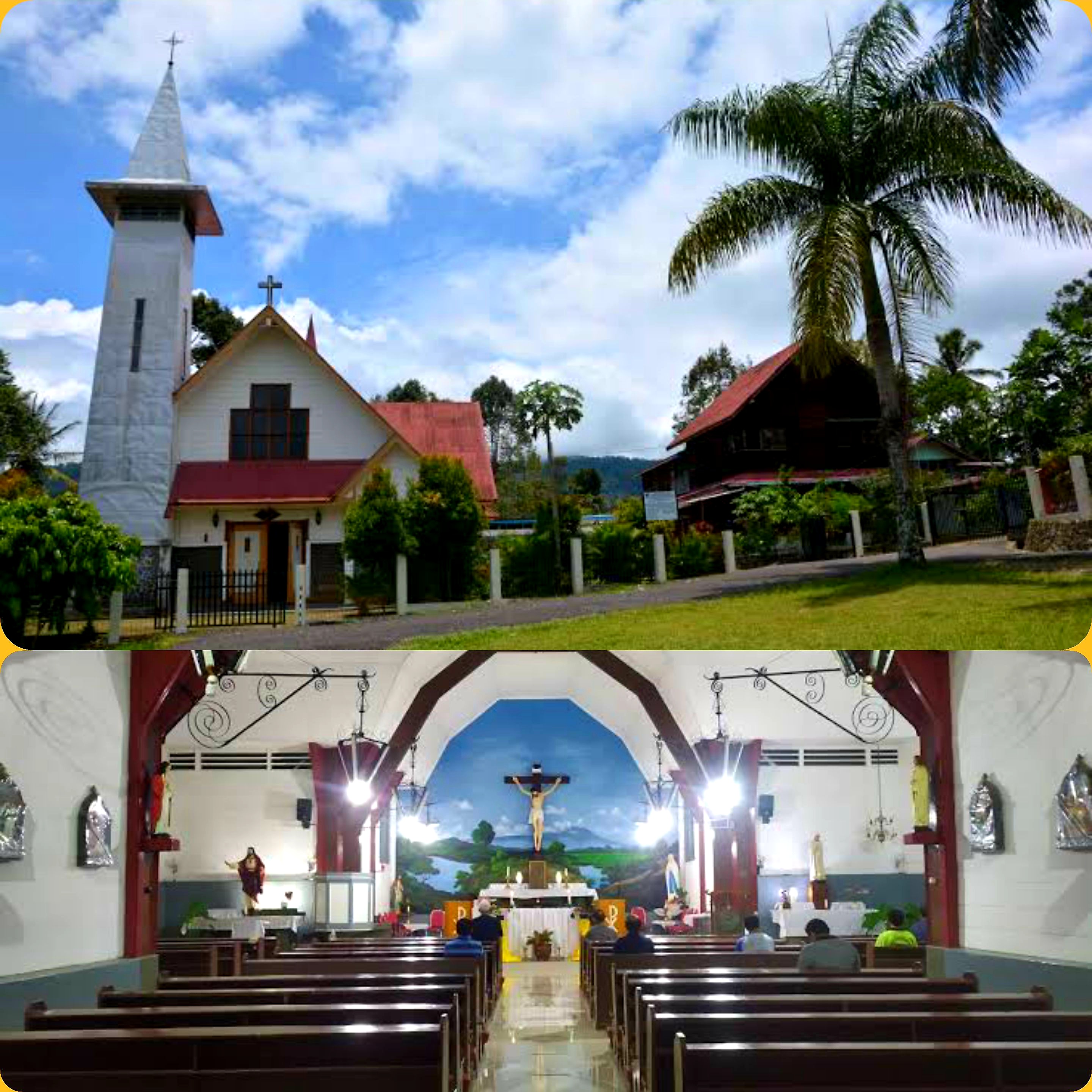 Gereja Khatolik Santo Mikael Tanjung Sakti Sumatera Selatan: Saksi Bisu Pembantaian Keji Oleh Penjajah