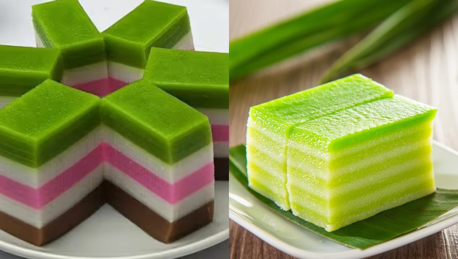 Kue Lapis Tepung Beras Warna-Warni, Lezat dan Cantik di Setiap Lapisan