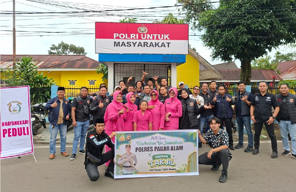 Satreskrim Tebar Kebaikan di Ramadhan, IPTU Herianto : Polri Berbagi Untuk  Masyarakat 