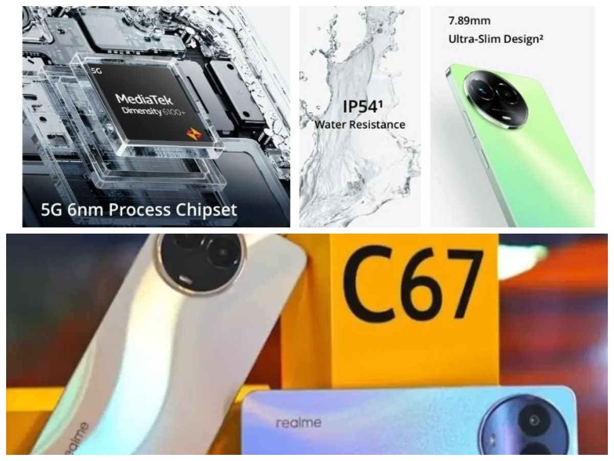 Realme C67 5G Hadir dengan Dimensity 6100+: Kinerja Kencang untuk Para Gamer!