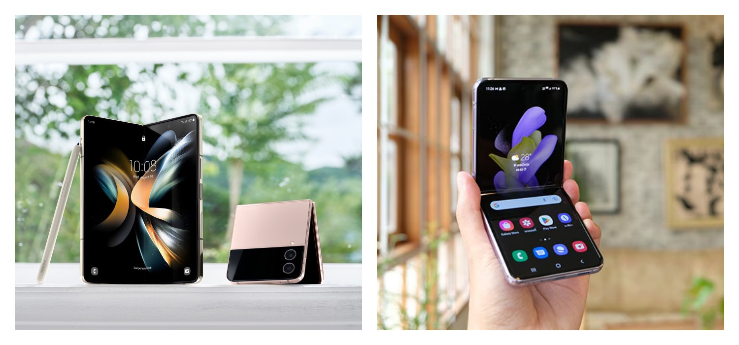 HP Samsung Lipat, Desain Premium dan Teknologi Layar Fleksibel