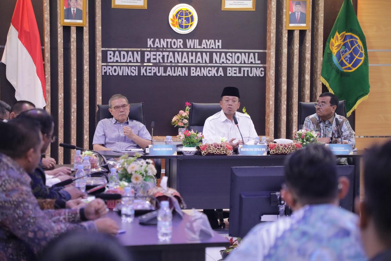 Menteri ATR/BPN Tekankan Pentingnya Keaktifan Jajaran dalam Legalisasi Aset Masyarakat