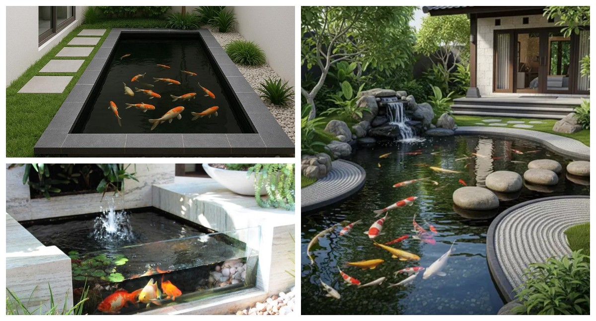 Mini tapi Mewah: 5 Konsep Kolam Ikan untuk Halaman Rumah Elegan