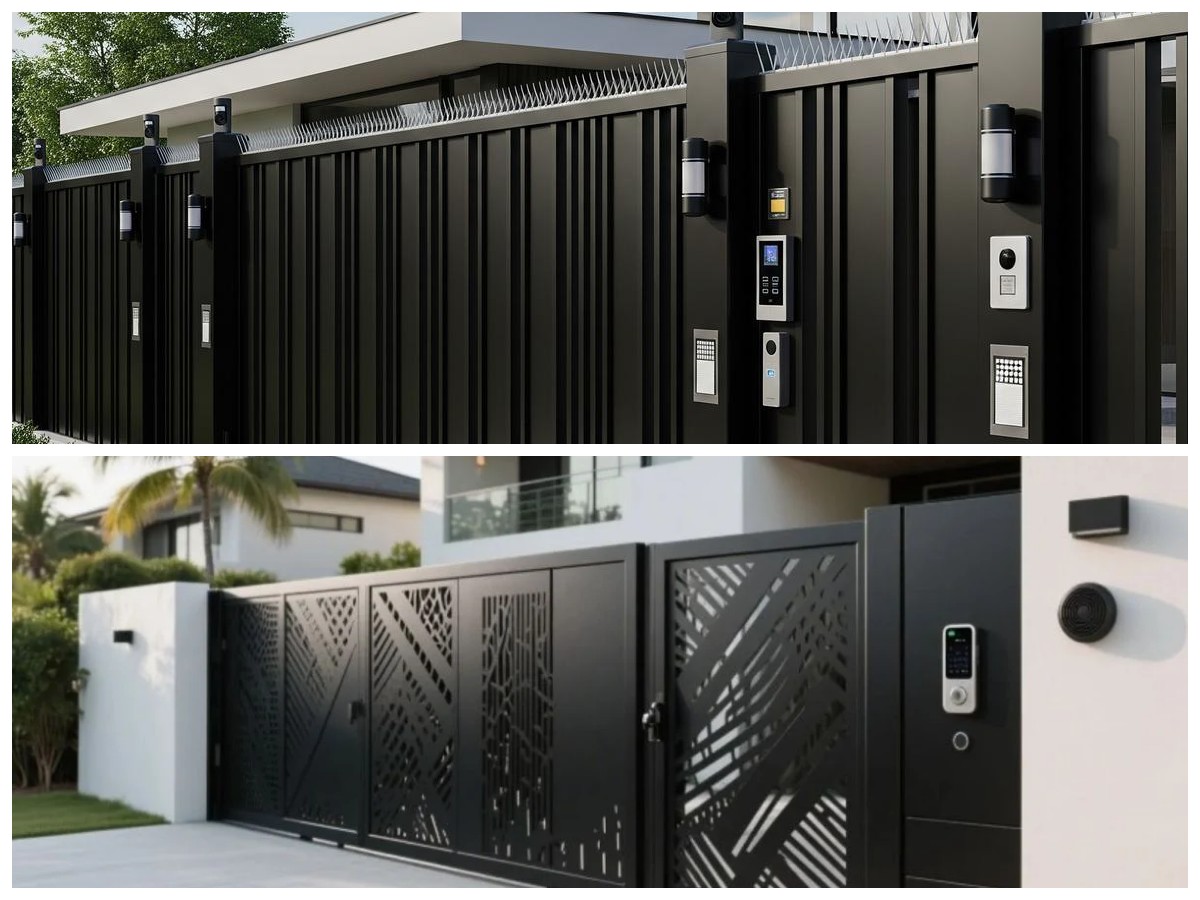 Keamanan Maksimal! 7 Desain Pagar Rumah Minimalis Modern dengan Teknologi Sensor Gerak