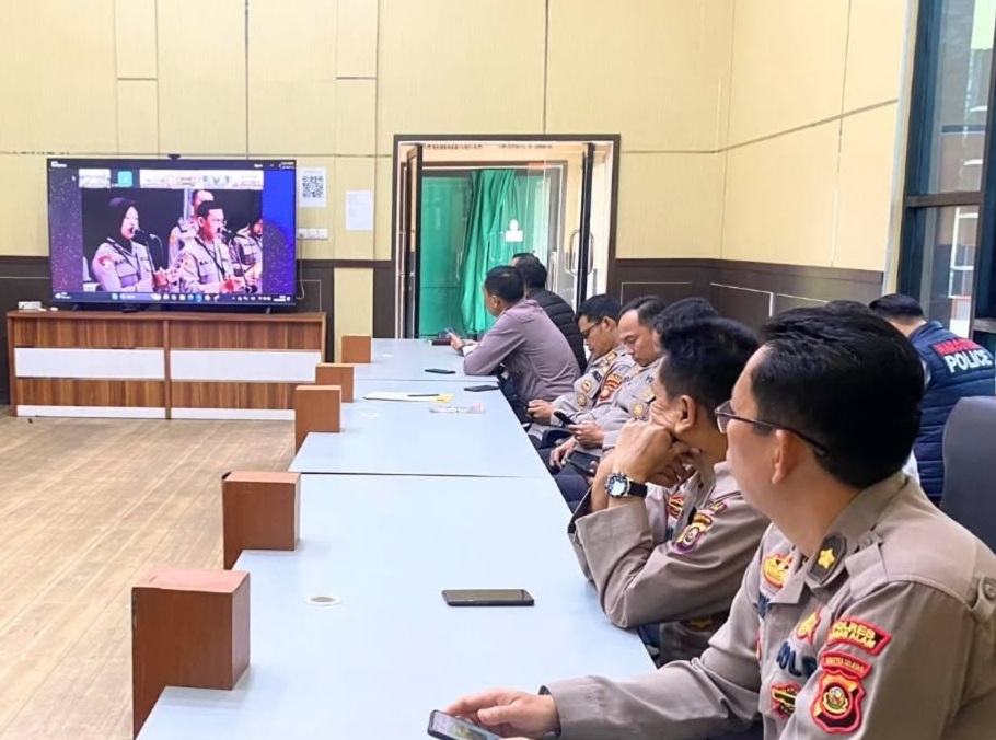 Zoom Meeting Persiapan Ops Ketupat 2025, Bahas Aspek Pengamanan Lintas Sektoral