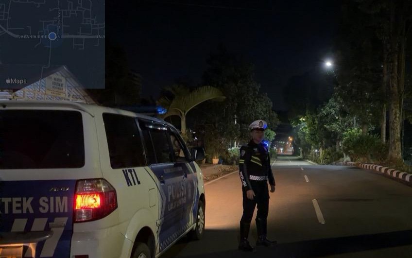Cegah 3C dan Balap Liar, Satlantas Polres Pagar Alam Gencarkan Patroli KTL