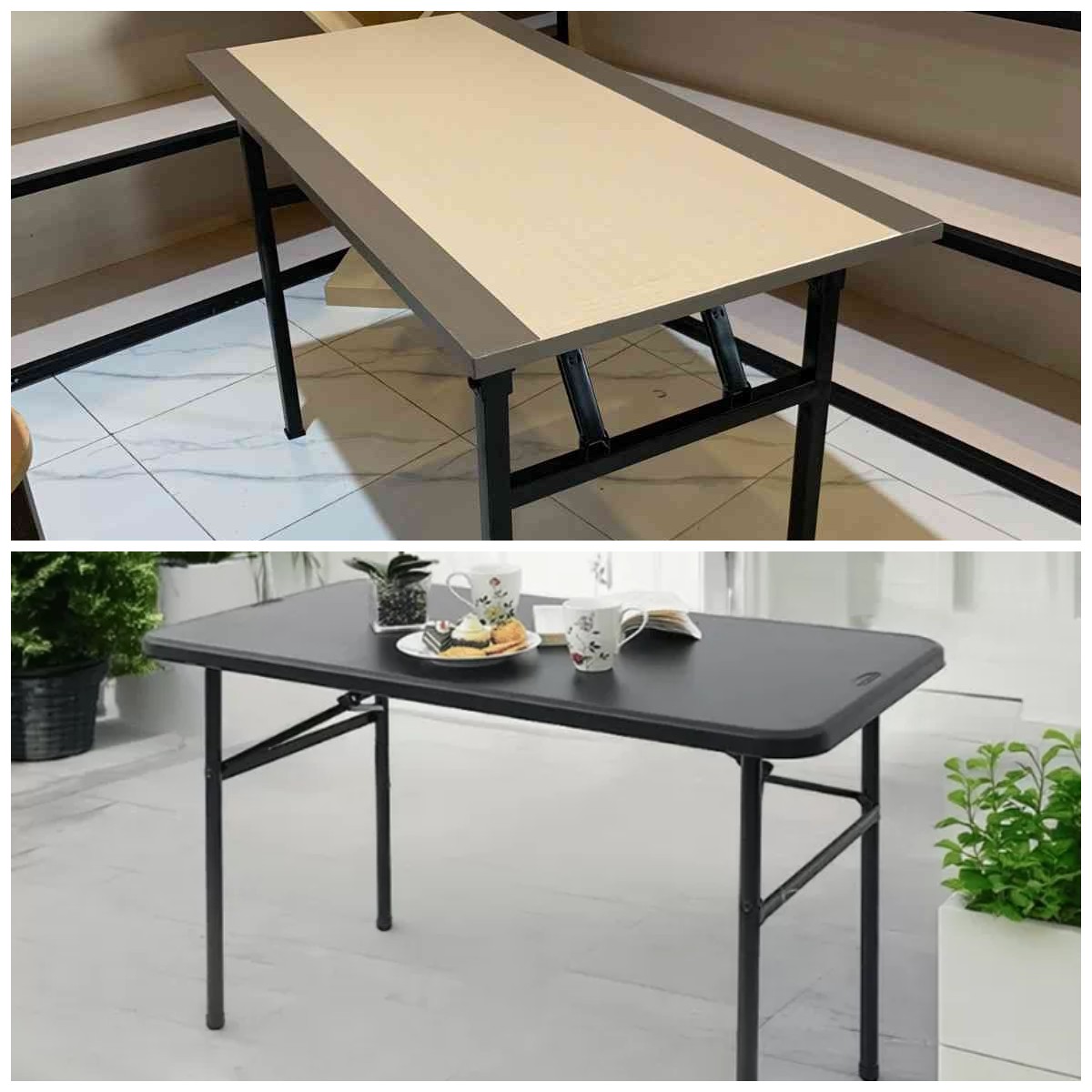 Bikin Lapak Makin Tertata! 7 Desain Meja Lipat Praktis, Ringkas, dan Menarik