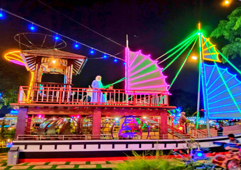Kerlap-Kerlip Berwarna! Inilah Wisata Rainbow Alamanda Di Bekasi