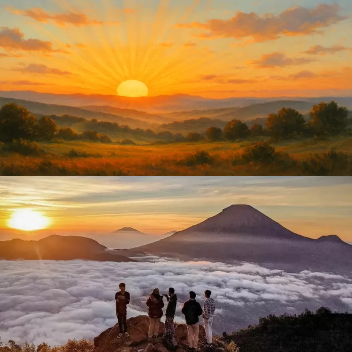 Yuk Nikmati Pesona Bukit Batu yang Bikin Sunrise Terlihat Makin Ajaib