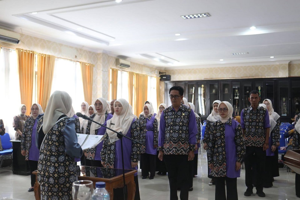 Hera Ludi Kukuhkan Pengurus Pokja Bunda PAUD Pagar Alam